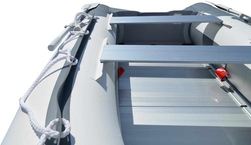 BRIS 10.8 ft Inflatable Boat Inflatable Rafting Fishing Dinghy Tender Pontoon Boat