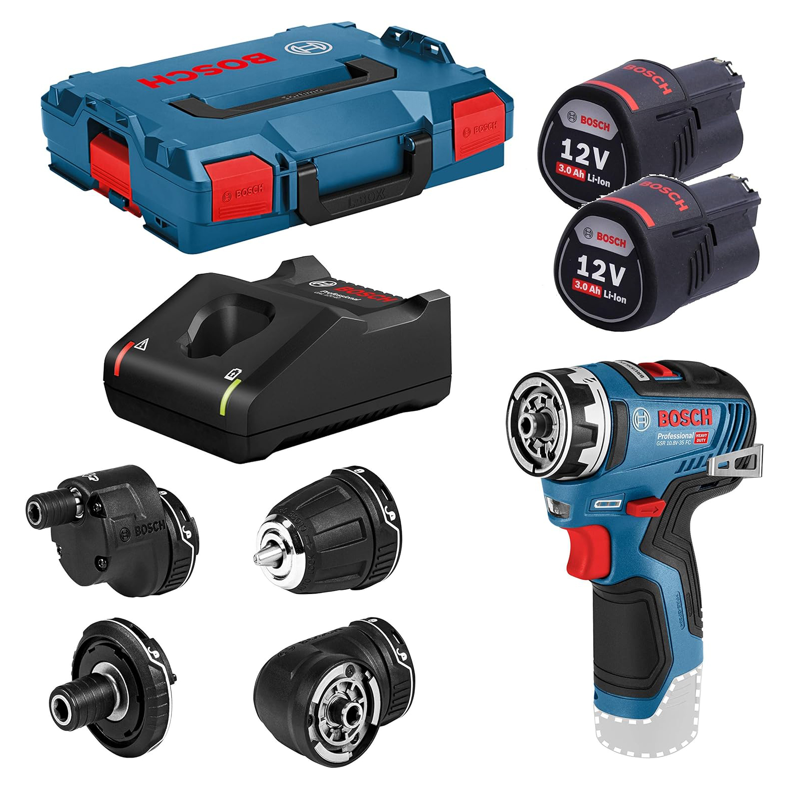 Bosch Professional 12V System GSR 12V-35 FC cordless drill/driver