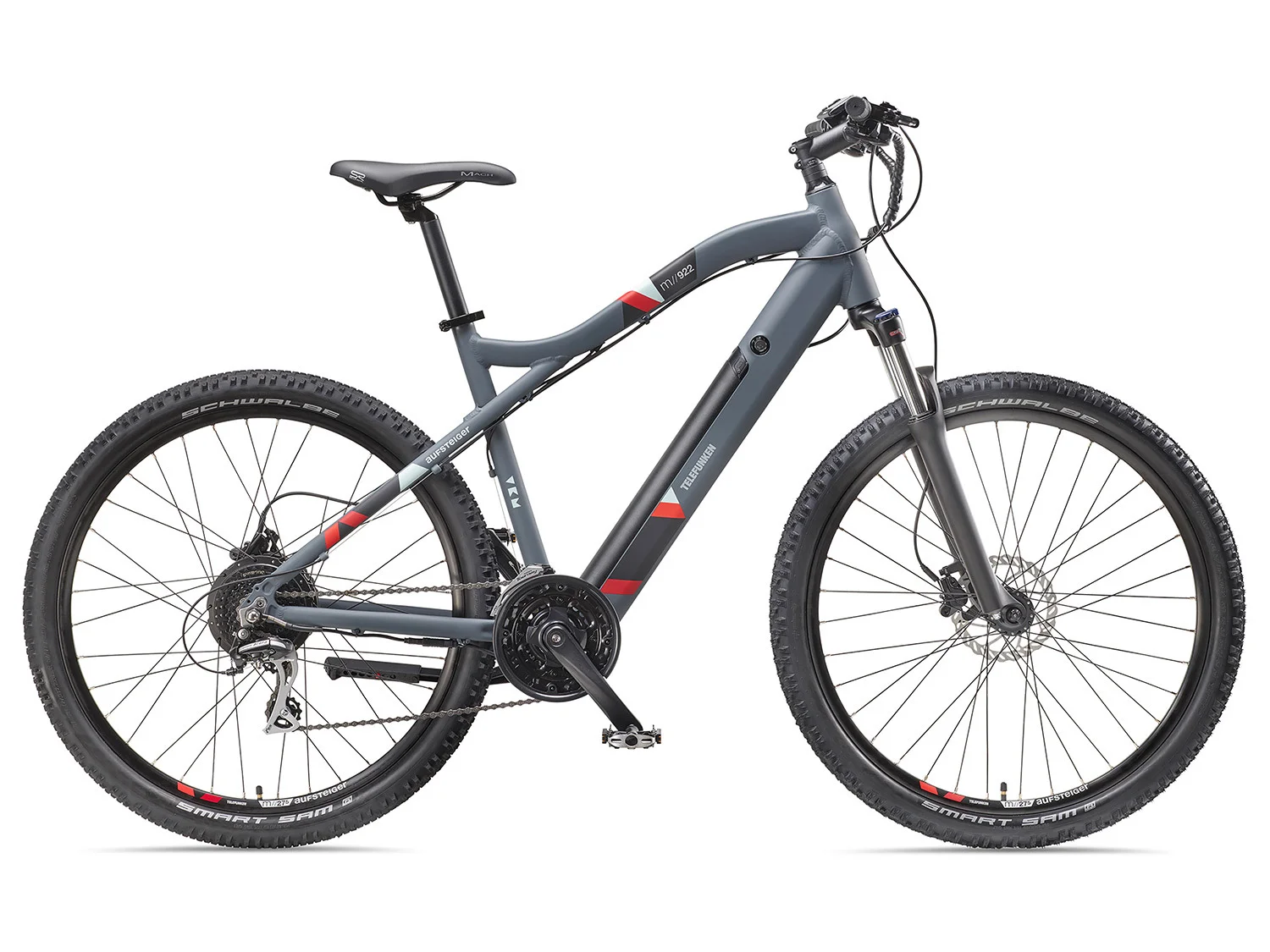 TELEFUNKEN E-Bike Mountainbike Aufsteiger M922, MTB, 27,5 / 29 Zoll