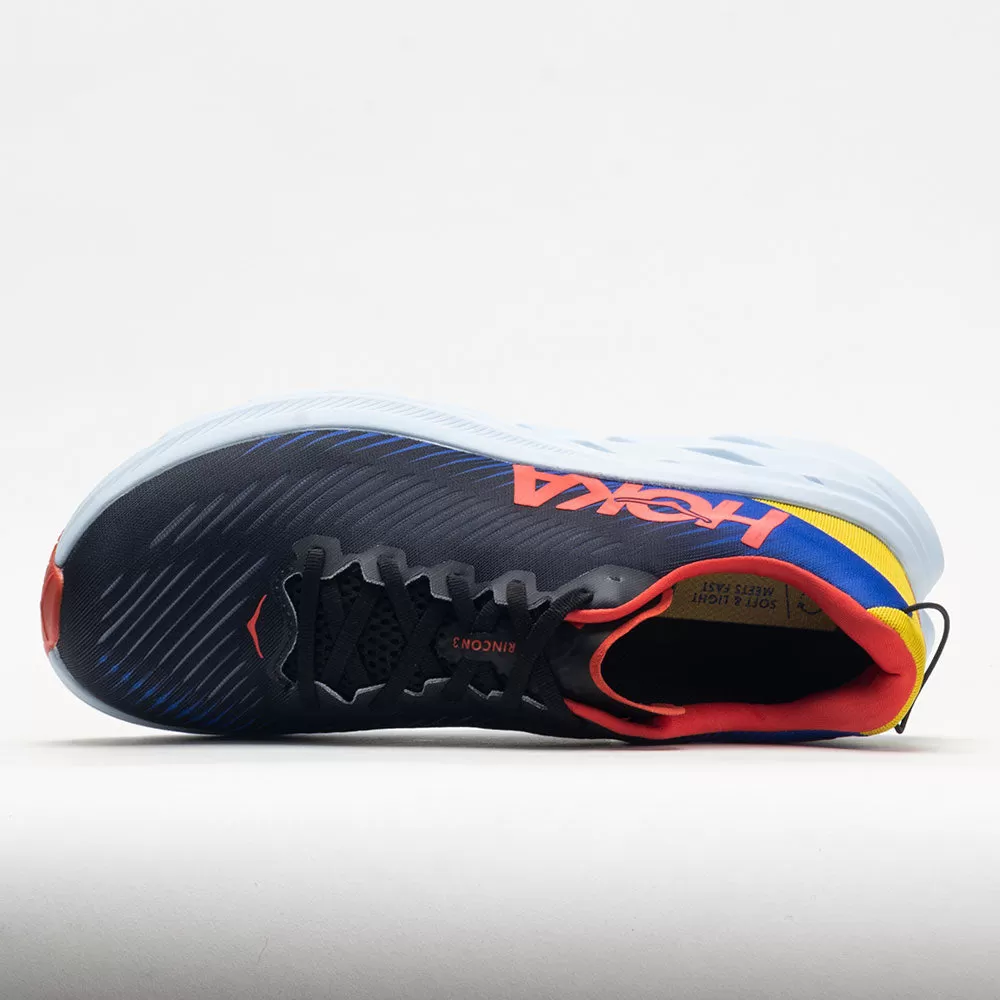 HOKA Rincon 3 Men's Black/Dazzling Blue
