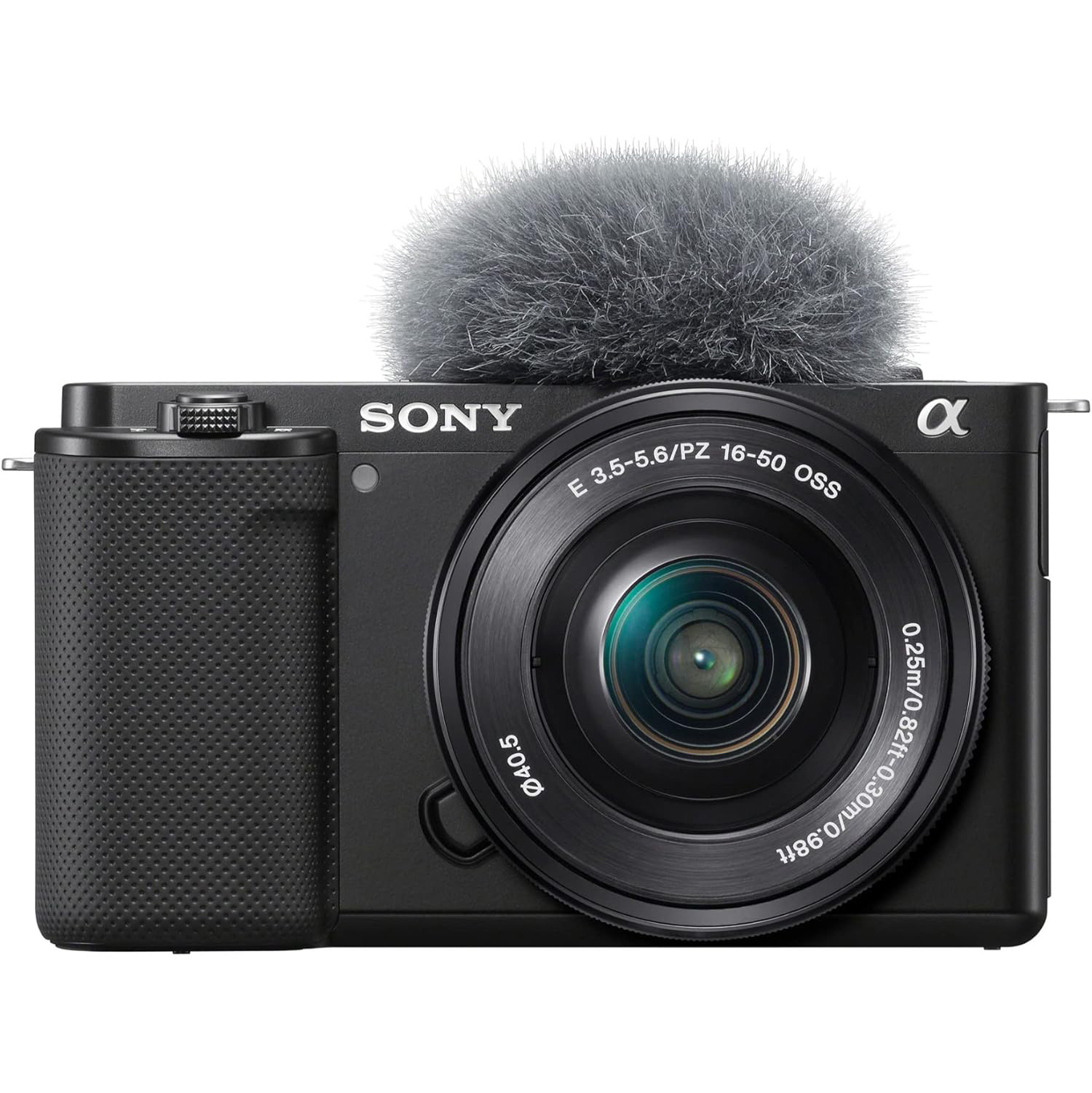 Sony Alpha ZV-E10 - APS-C Interchangeable Lens Mirrorless Vlog Camera Kit - Black