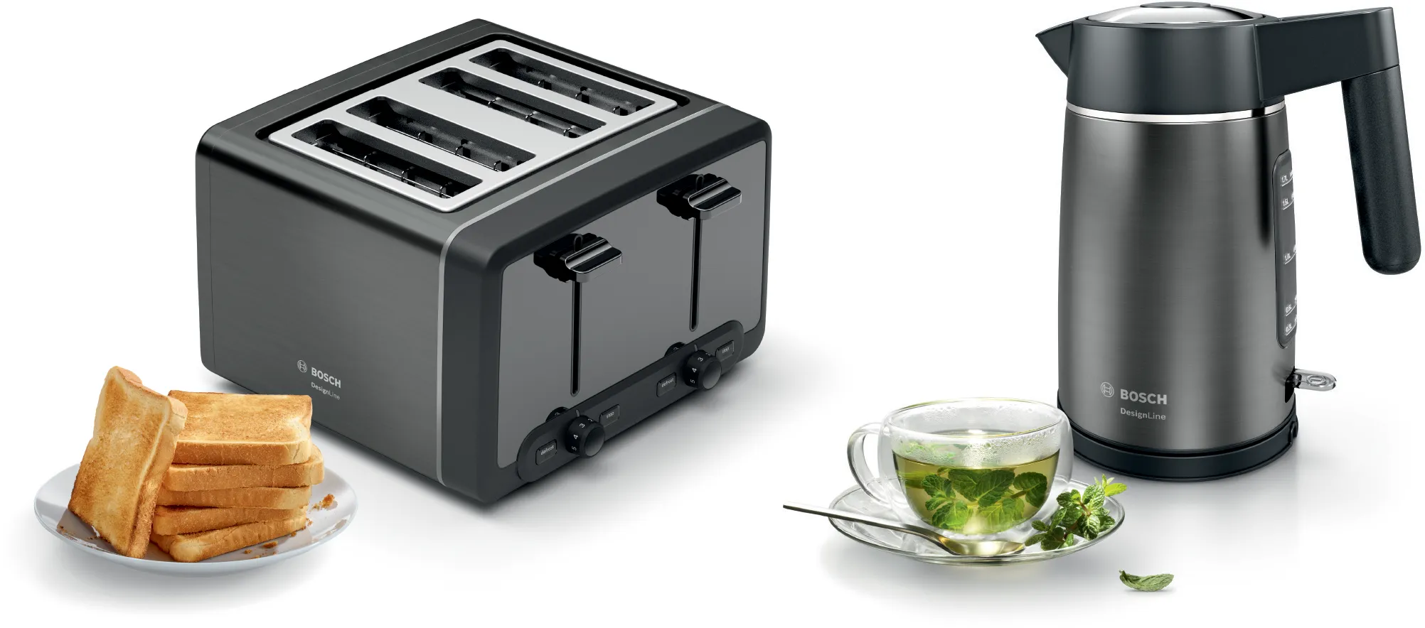 Toaster DesignLine Graphite
