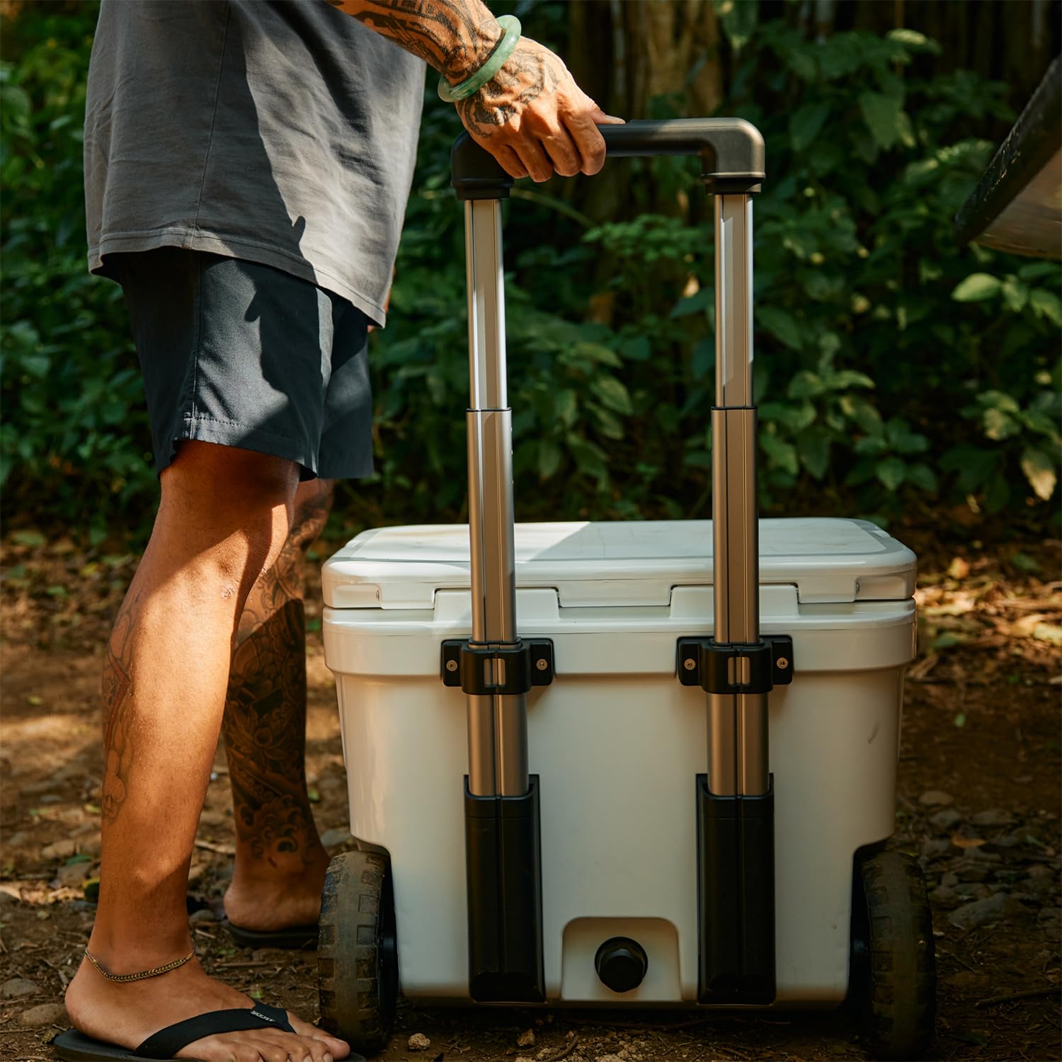 YETI Roadie 32 Wheeled Cooler  Roll to tailgates, tournaments, and camping trips.