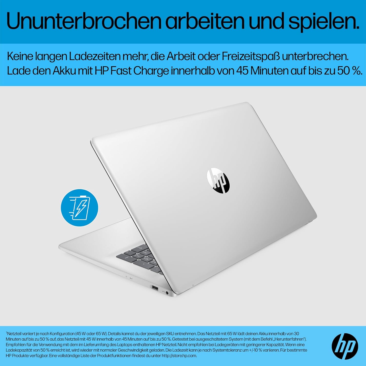 HP Laptop 17 with Intel Core i7-1355U