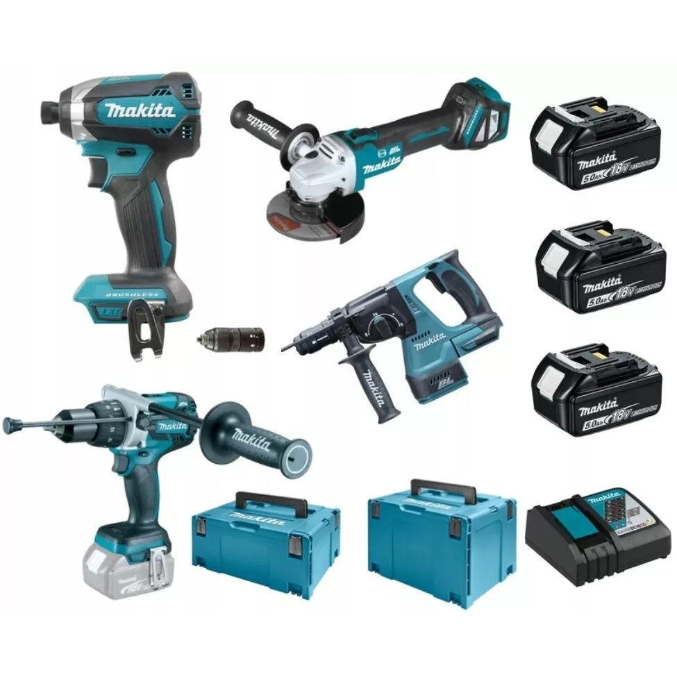 MAKITA DLX4158TJ - Combo Kit with 4 LXT® tools