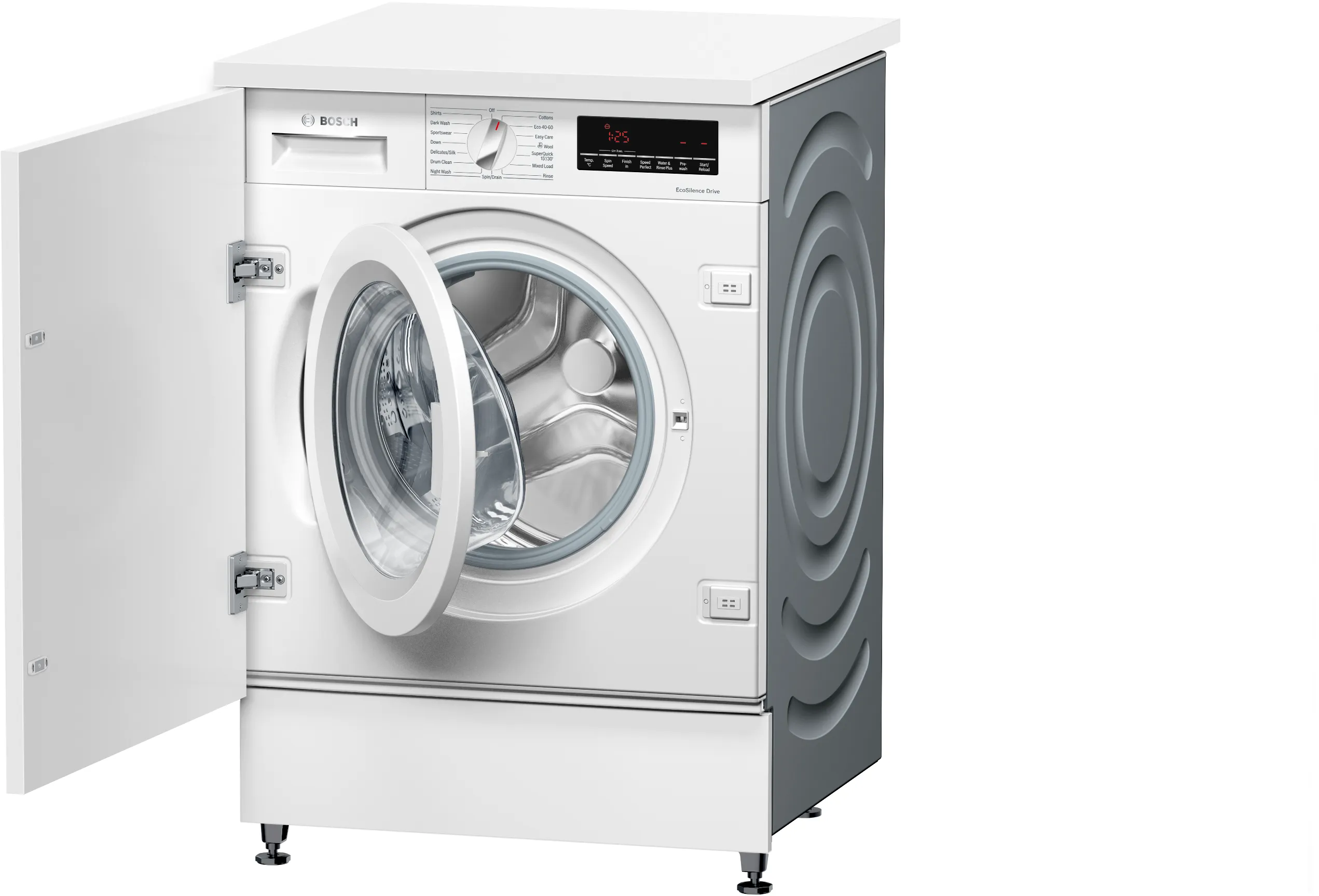 BOSCH WIW28502GB Series 8 Built-in washing machine 8 kg 1400 rpm