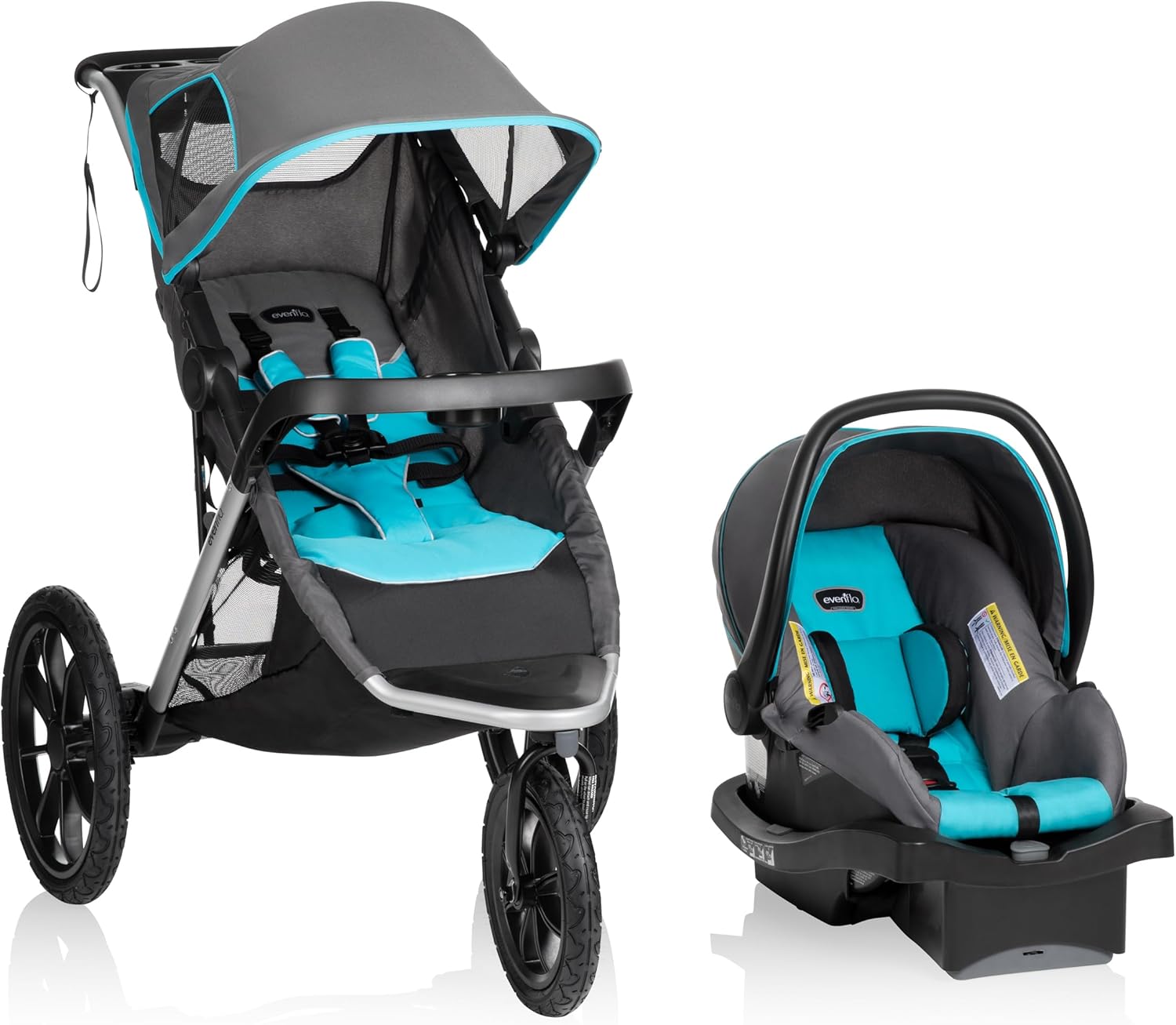 Evenflo Victory Plus Jogger Travel System Featuring The Litemax Infant Car Seat