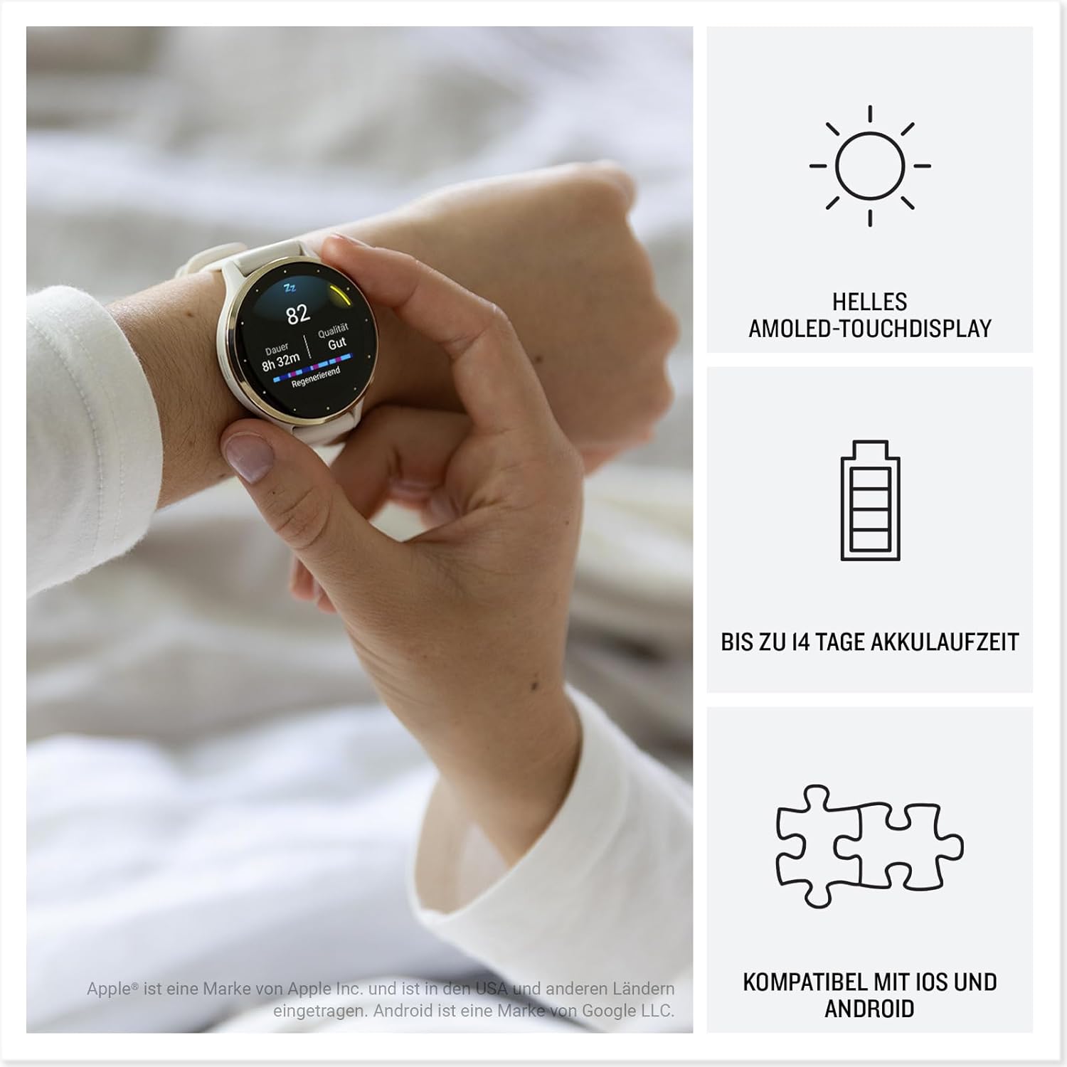 Garmin Venu 3 – GPS-Fitness-Smartwatch