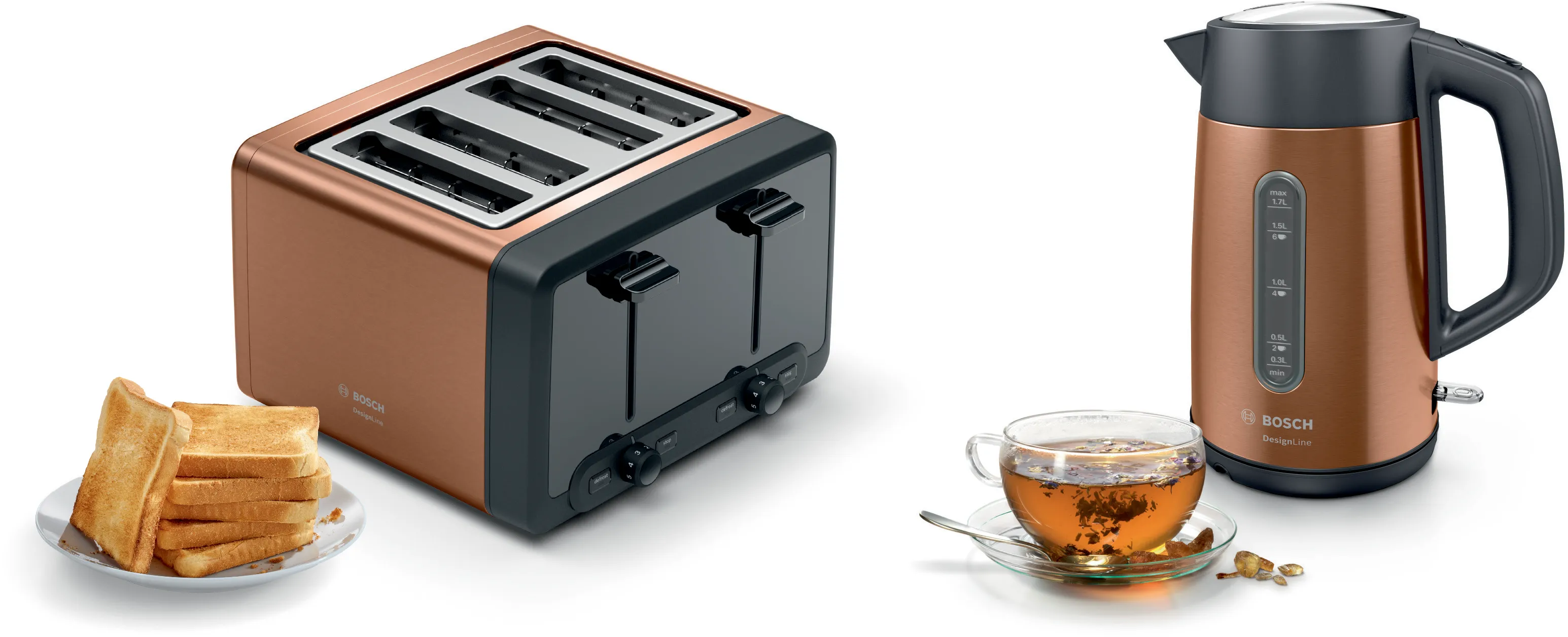 Toaster DesignLine Copper