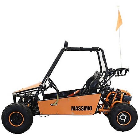 125cc Go-Kart, Orange, 4 Stroke Engine, GKM125 ORANGE