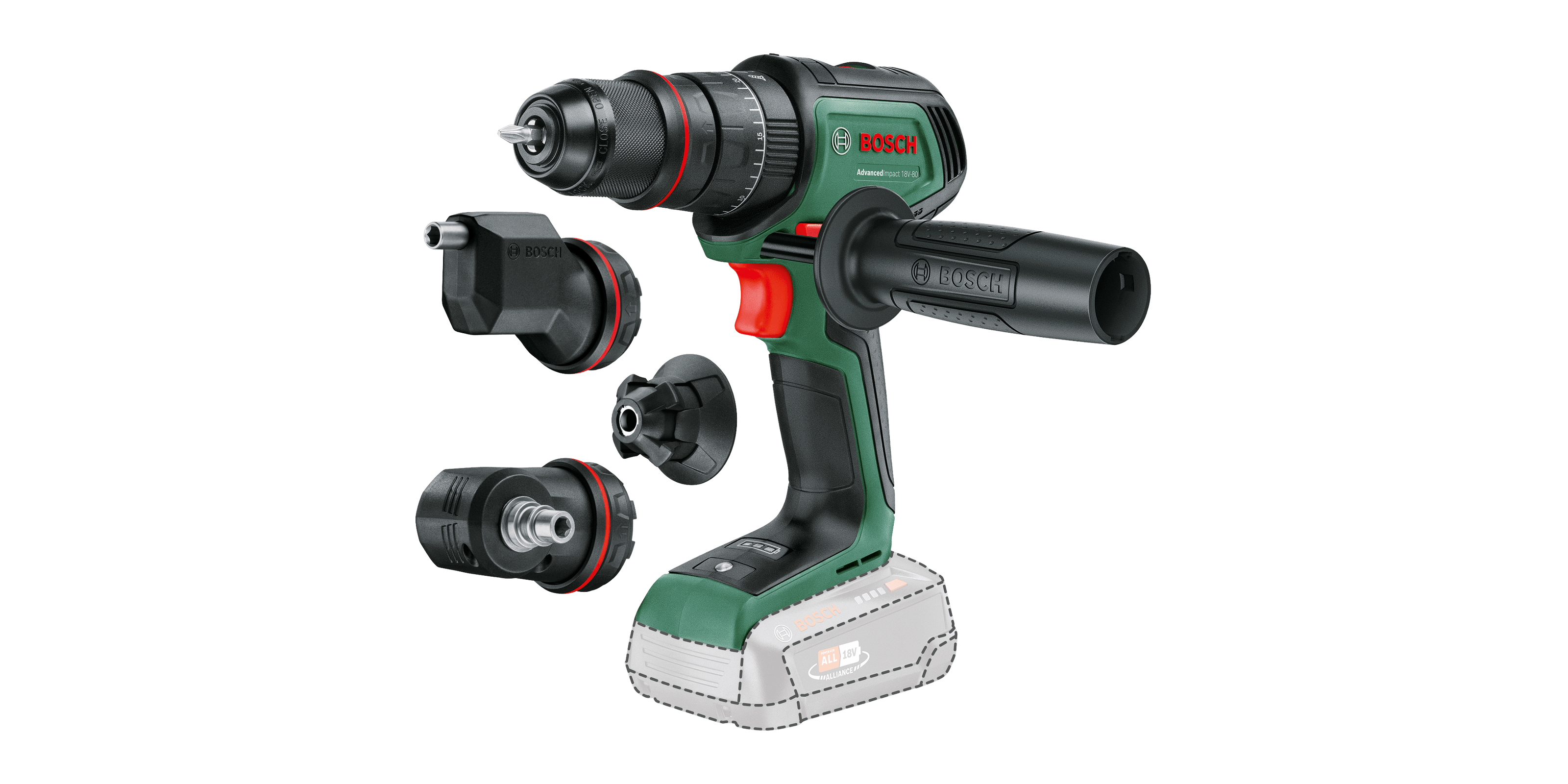 AdvancedImpact 18V-80 QuickSnap - Without battery | Without charger