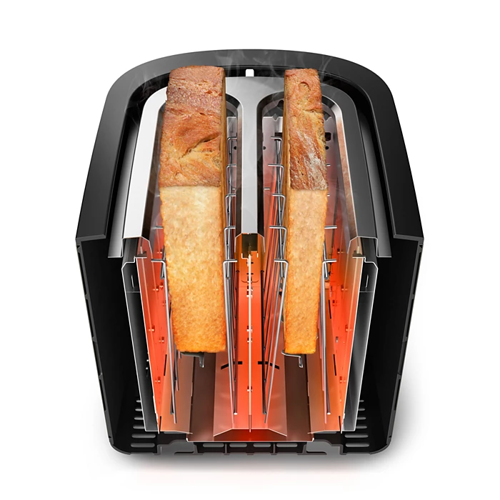 5000 Series Toaster in Black & Copper