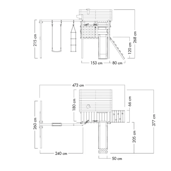 Tower playhouse Wickey Smart Travel