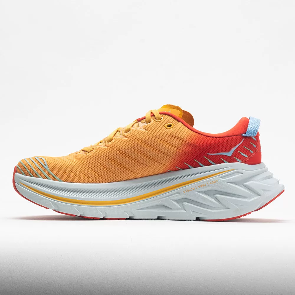 HOKA Bondi X Men's Fiesta/Amber Yellow