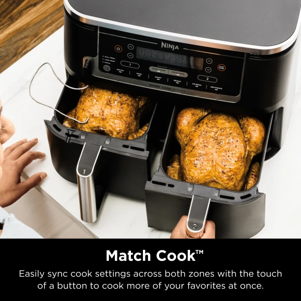 Ninja® Foodi® 6-in-1 Smart 10-qt. 2-Basket Air Fryer