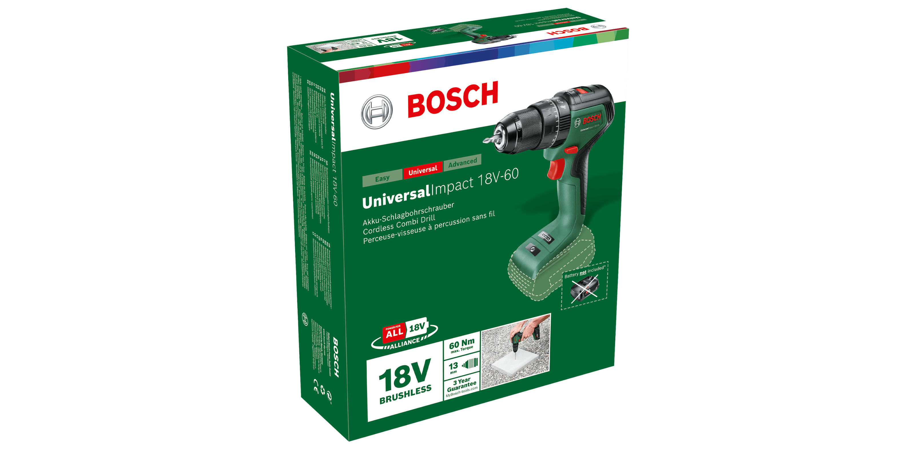 UniversalImpact 18V-60 - Without battery | Without charger