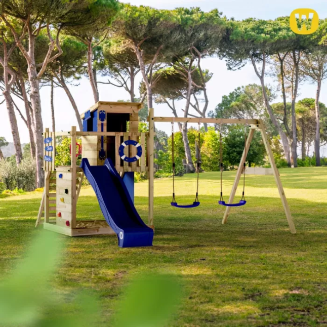 Wooden climbing frame Wickey Smart Camp