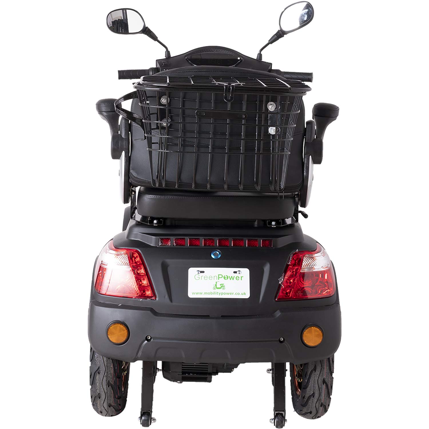 4 Wheeled Matt Black e-Mobility Device
