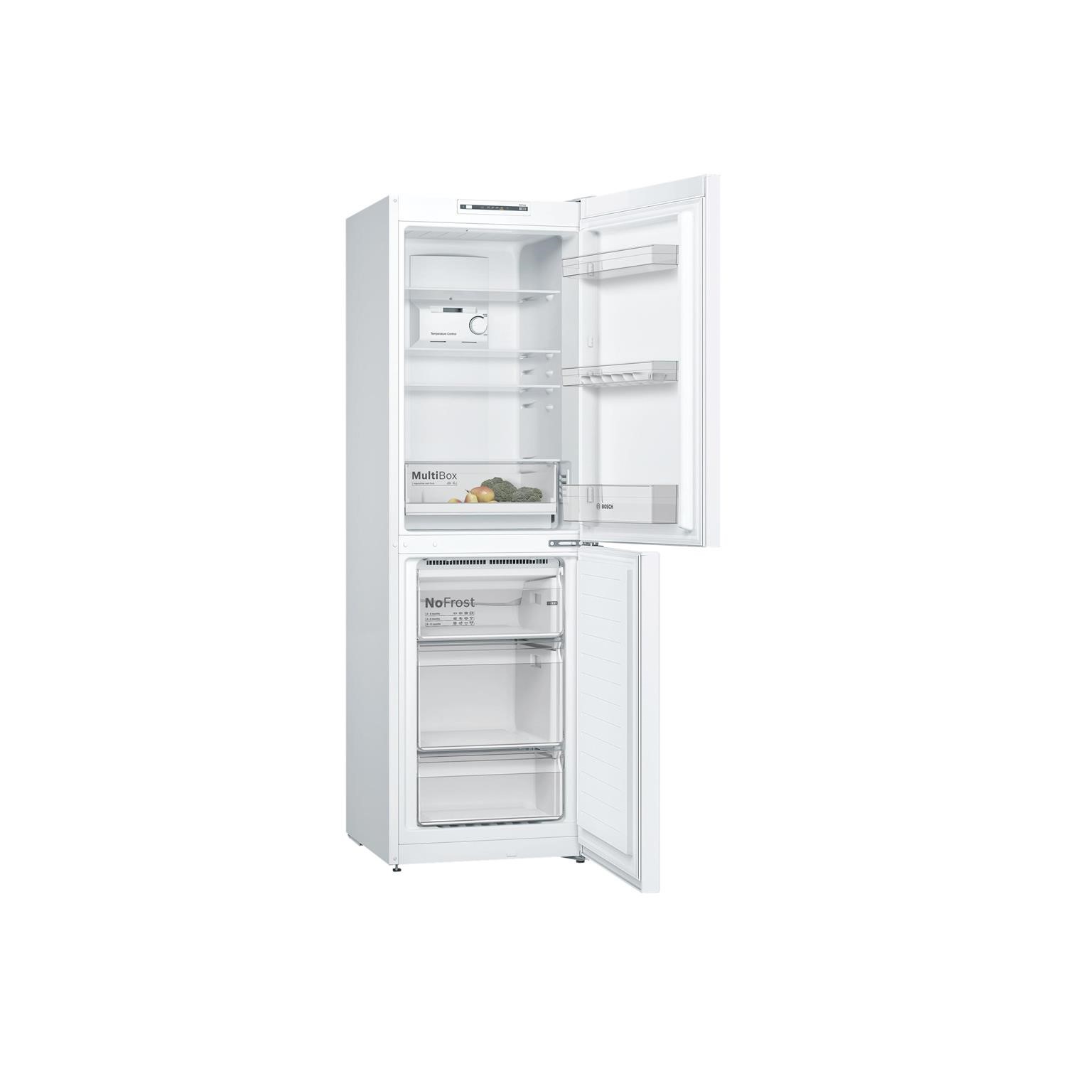 Bosch KGN34NWEAG Freestanding 297 Litre 50/50 Frost Free Fridge Freezer