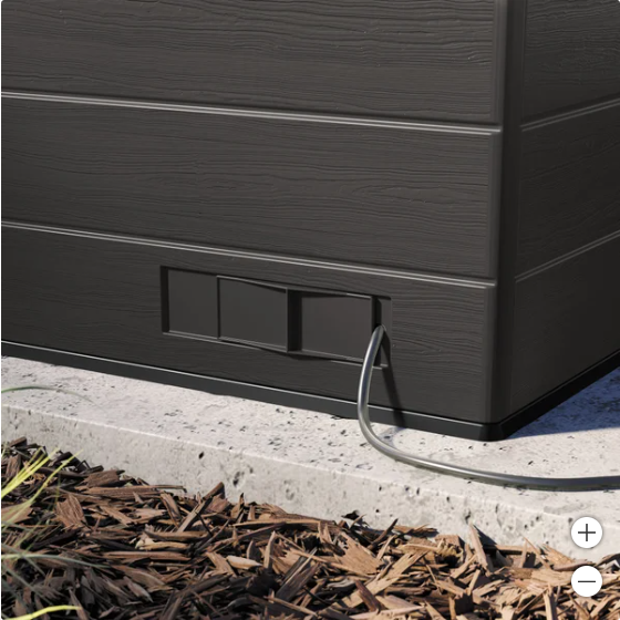 Suncast 8'x7' Cabana Entertainment Shed