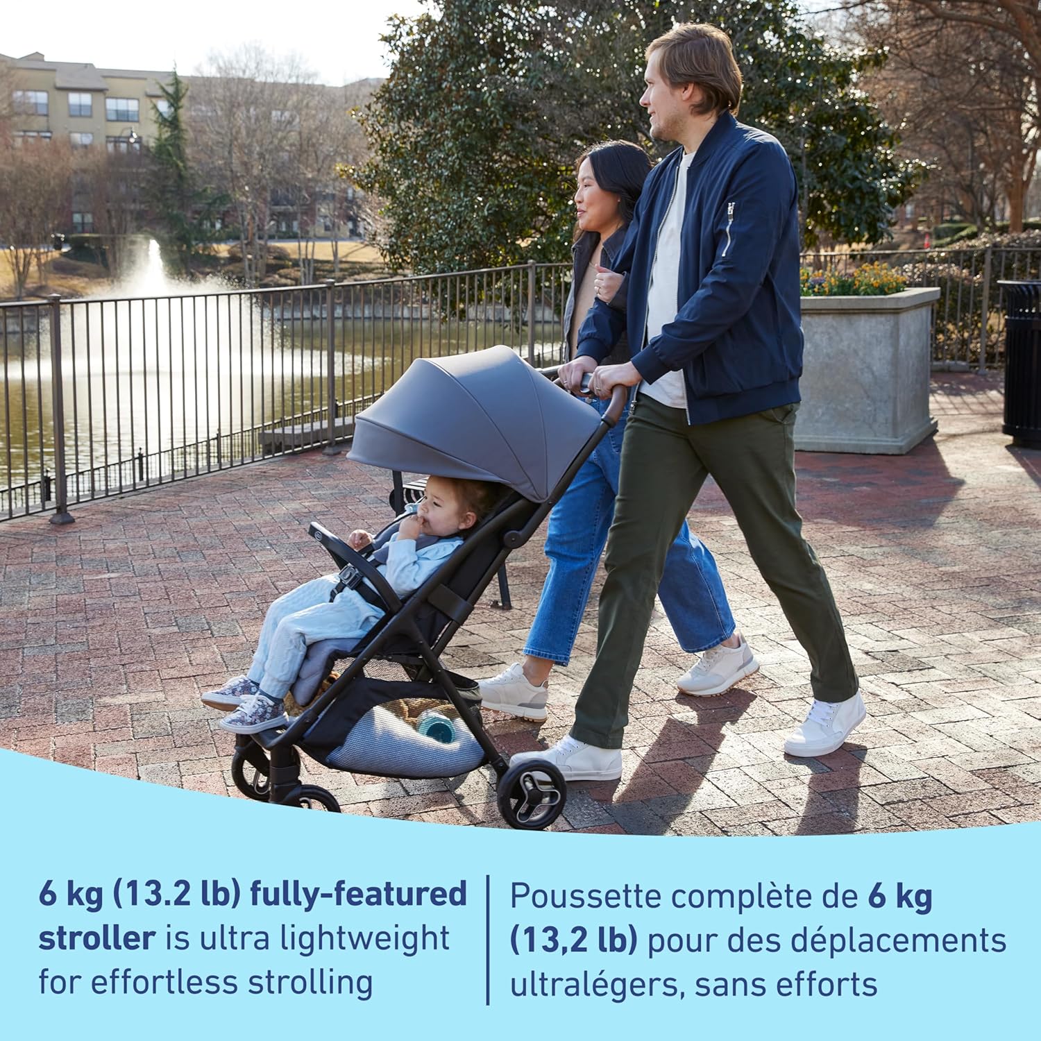 Graco Ready2Jet Compact Stroller – Compact Travel Stroller with Automatic Fold