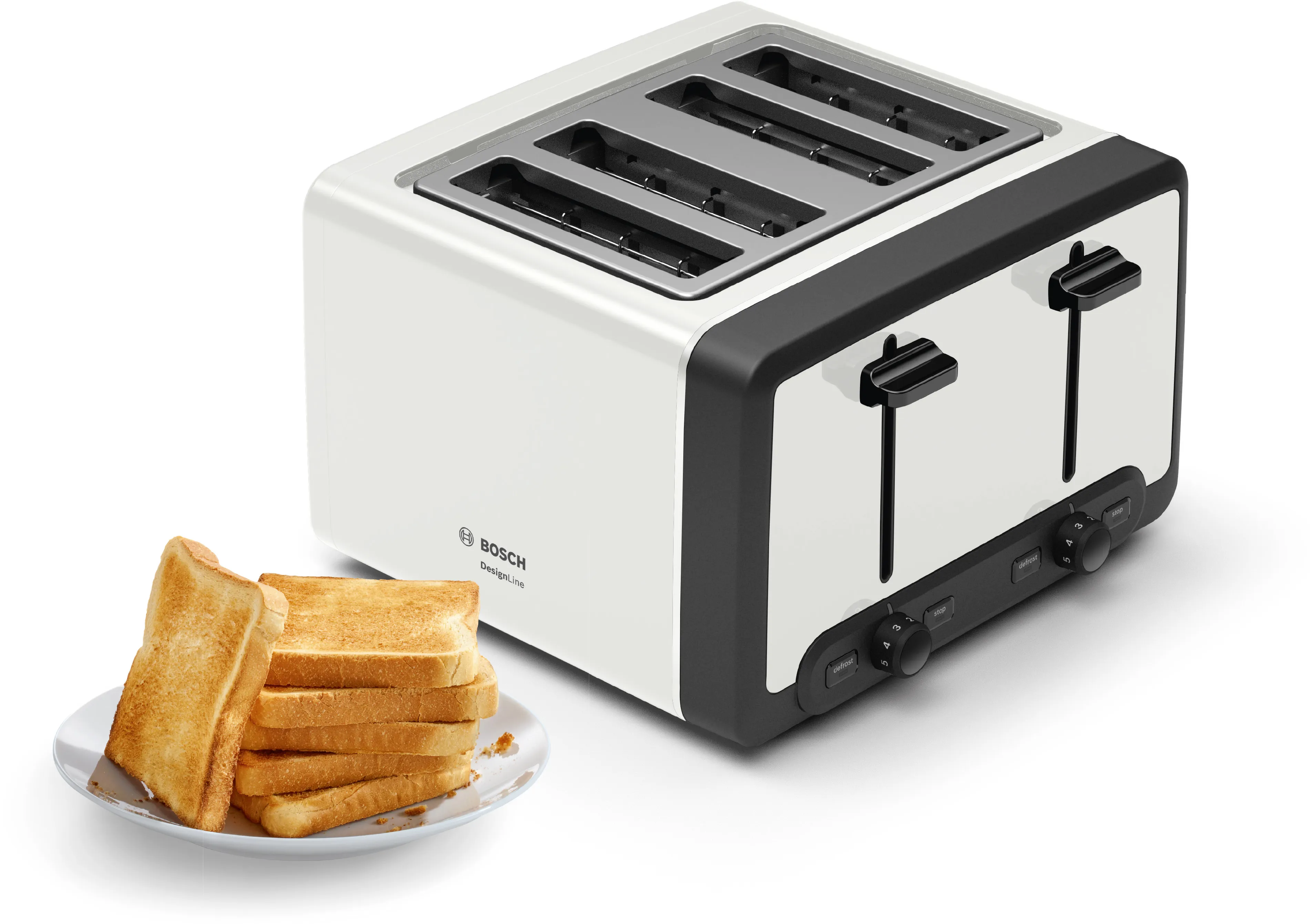 Toaster DesignLine White