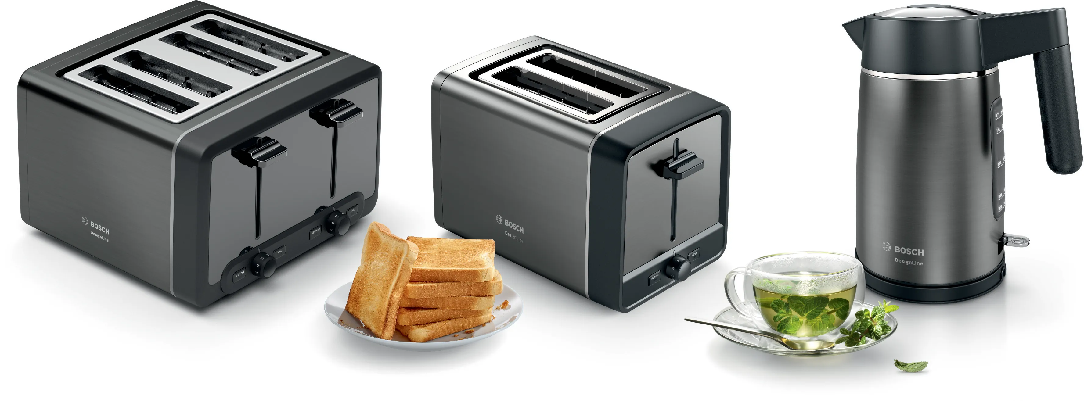 Toaster DesignLine Graphite