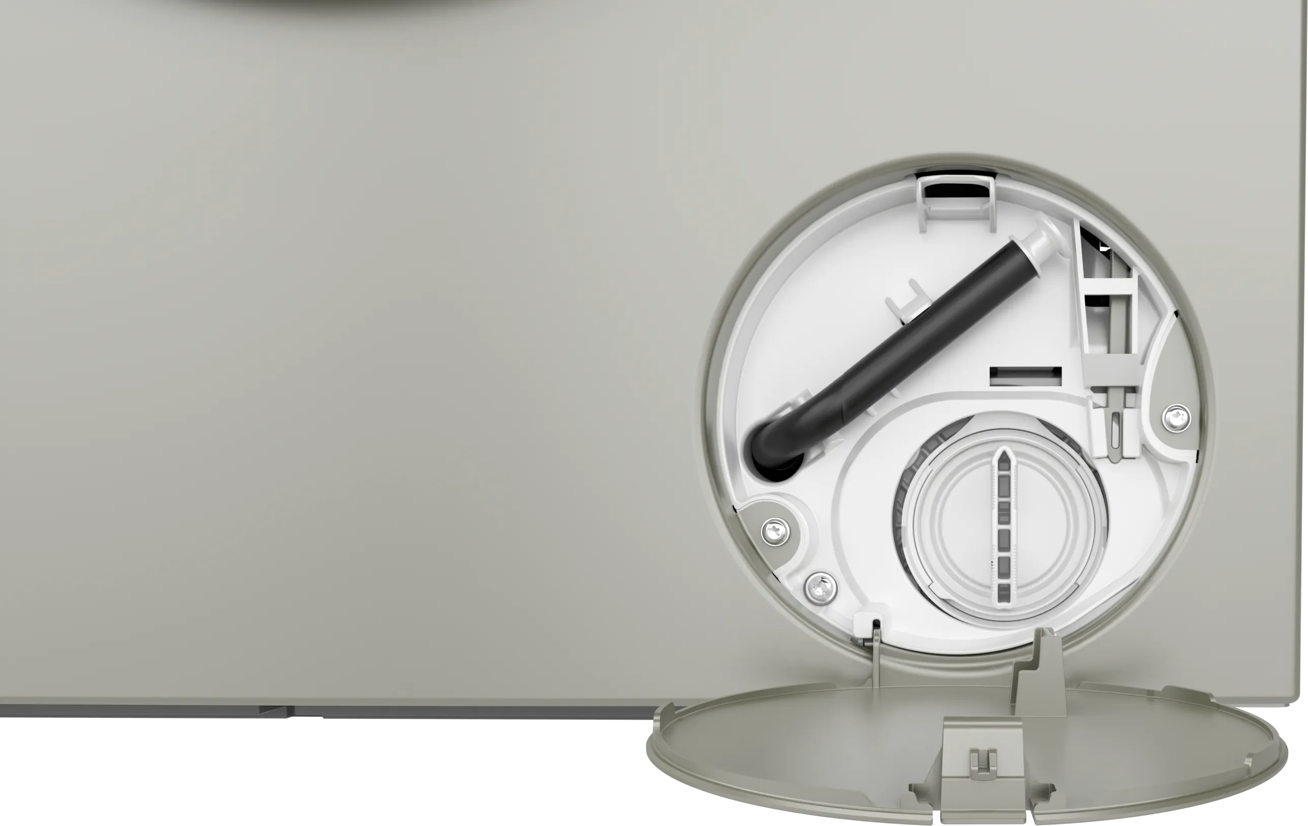 SIEMENS WG56B2ATGB IQ700 Washing machine, front loader 10 kg , Silver inox