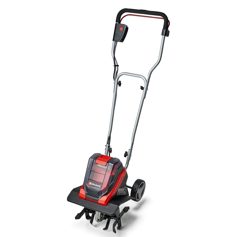 Einhell GE-CR 30 Li Solo cordless tiller - Power X-Change system (2x18 V, Brushless motor, Working width 30 cm, Working depth 20 cm, Delivered without battery or charger)
