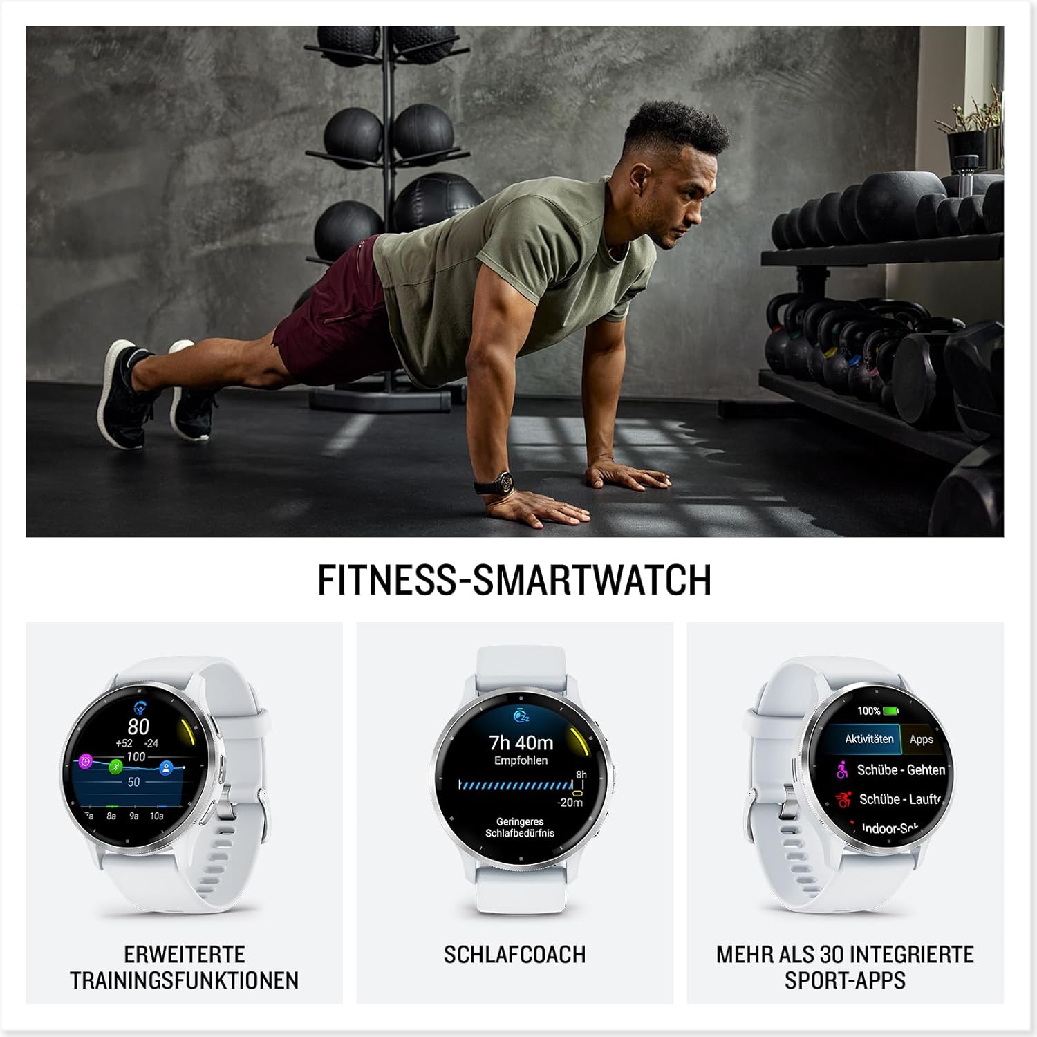 Garmin Venu 3 – GPS-Fitness-Smartwatch