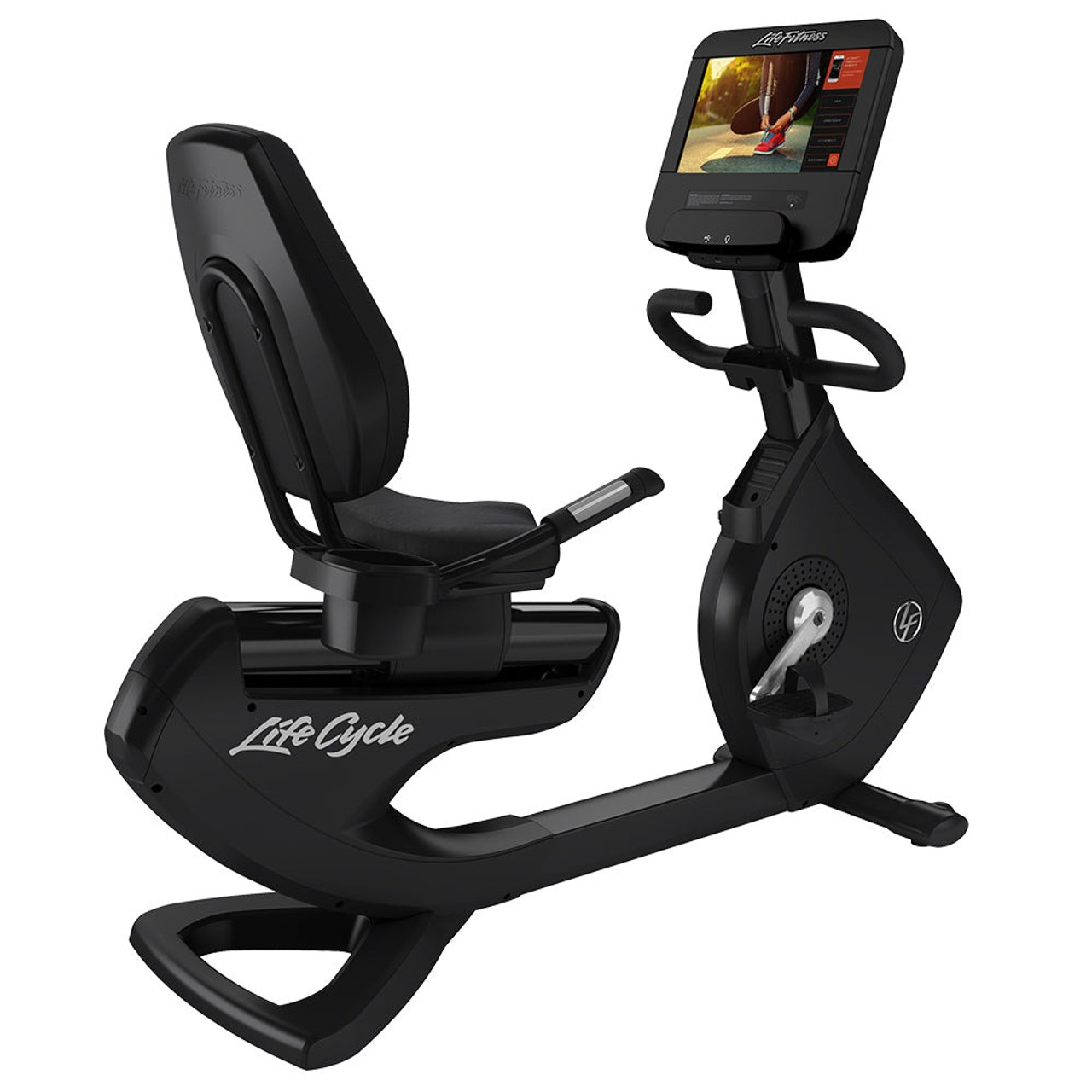 Life Fitness Platinum Club Series Recumbent Lifecycle Exercise Bike