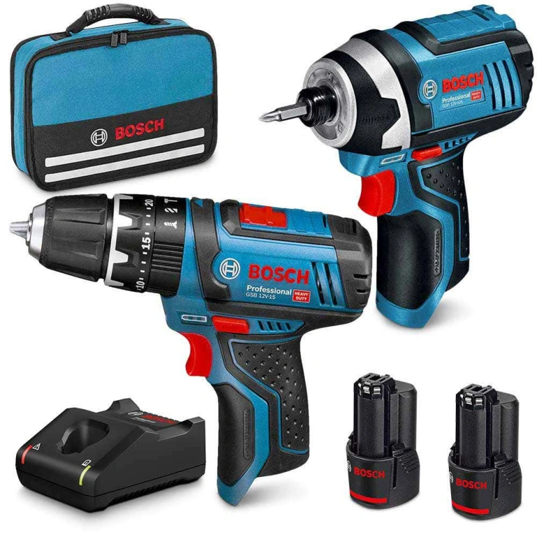 BOSCH 12V 2 Piece 2 x 2.0Ah Combo Kit 0615990L1H