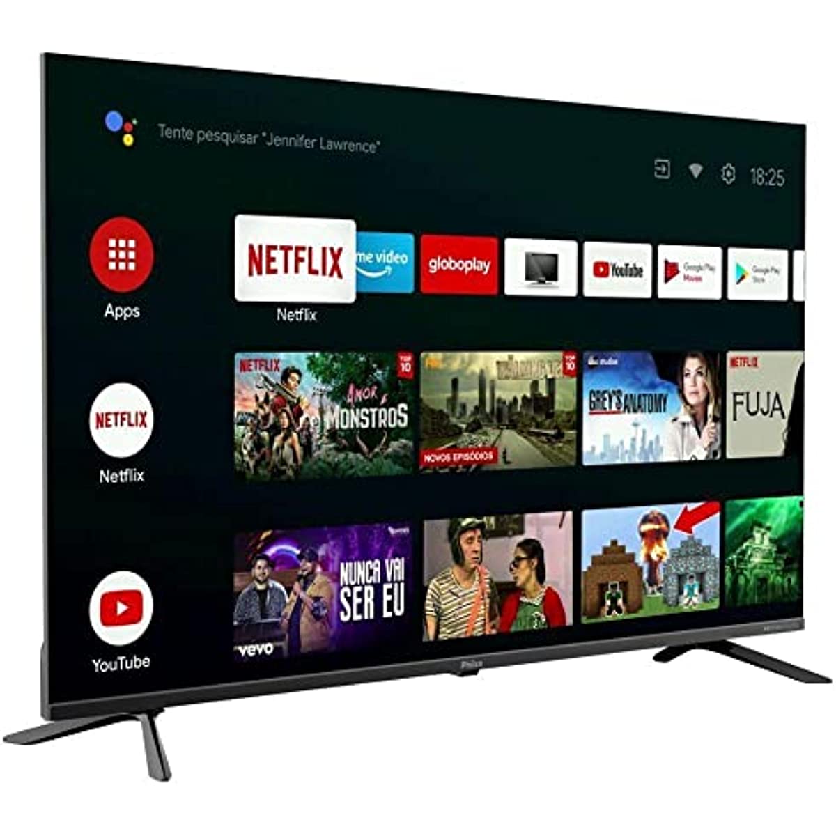 Smart Tv 50 Uhd 4k Philco PTV50G10AG11SK Android Tv - Bivolt