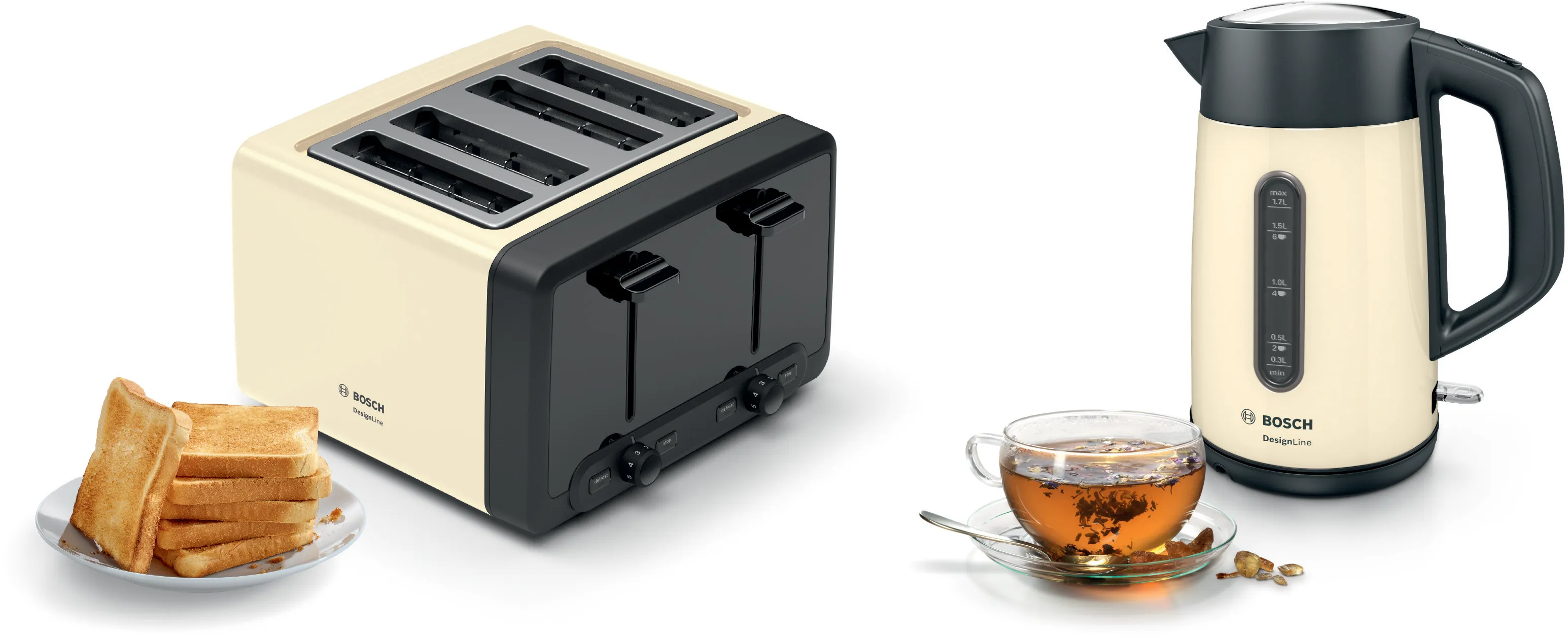 Toaster DesignLine Beige