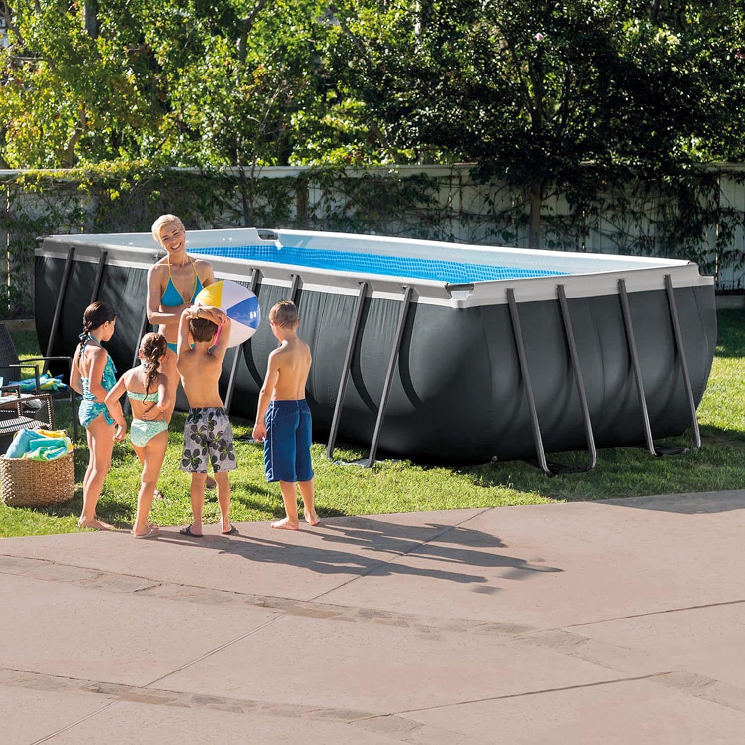 INTEX 55220 – Removable Rectangular Ultra XTR Frame Pool 549 x 274 x 132 + Filter