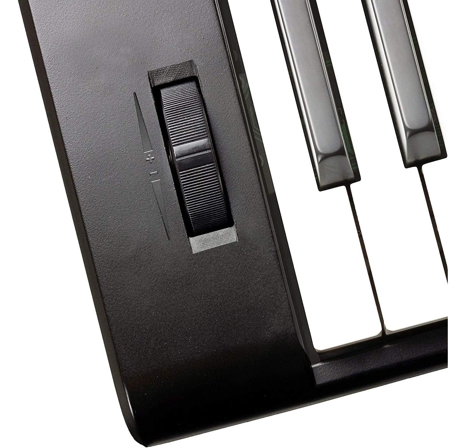 RockJam 61 Key Keyboard Piano Stand With Pitch Bend Kit, Piano Bench, Headphones, Simply Piano App & Keynote Stickers