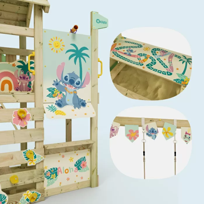 Disney's Stitch Adventure climbing frame by Wickey