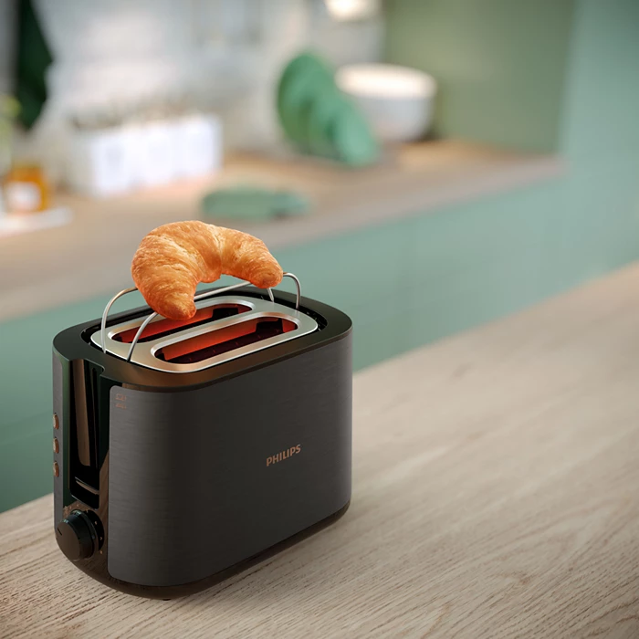 5000 Series Toaster in Black & Copper