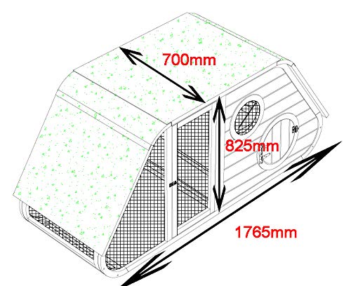 Cocoon ECO 1500 Chicken Coop + Cocoon Noah's Ark Chicken Coop