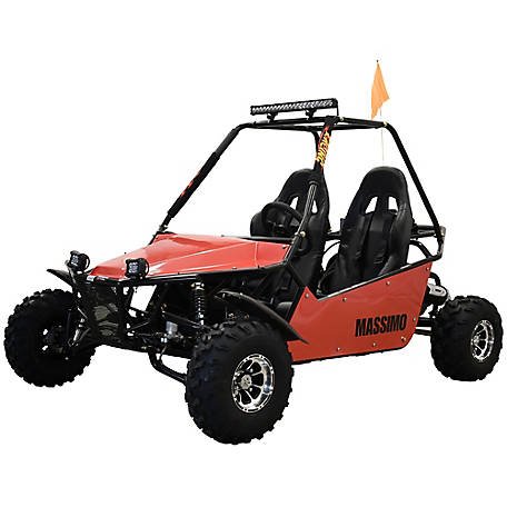 177cc Go Kart, Red, 4 Stroke Engine, GKM200 RED