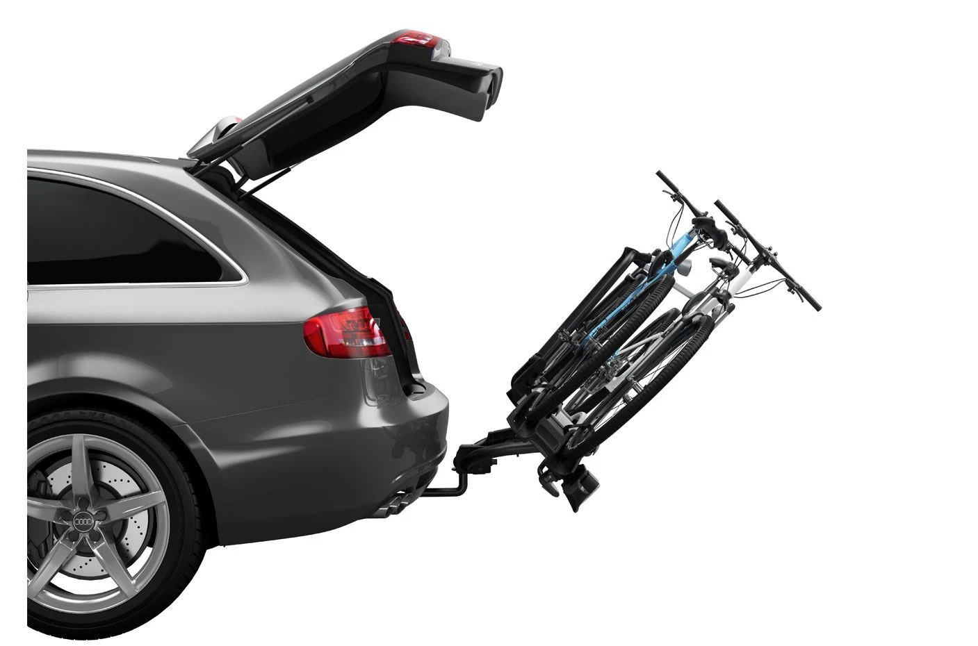 Thule VeloCompact two-bike platform towbar bike rack 13-pin Towbar bike rack
