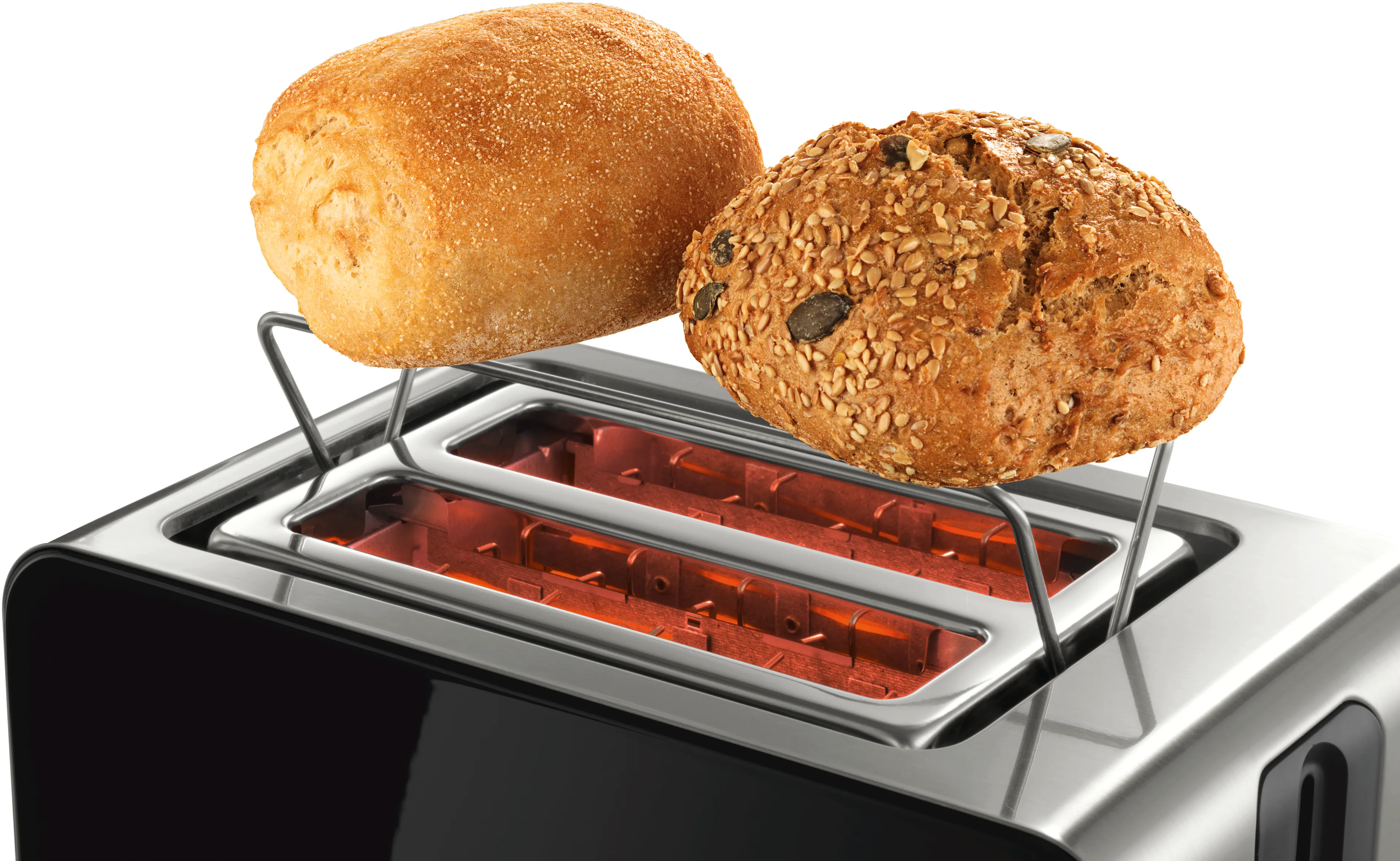 Compact toaster Stainless steel