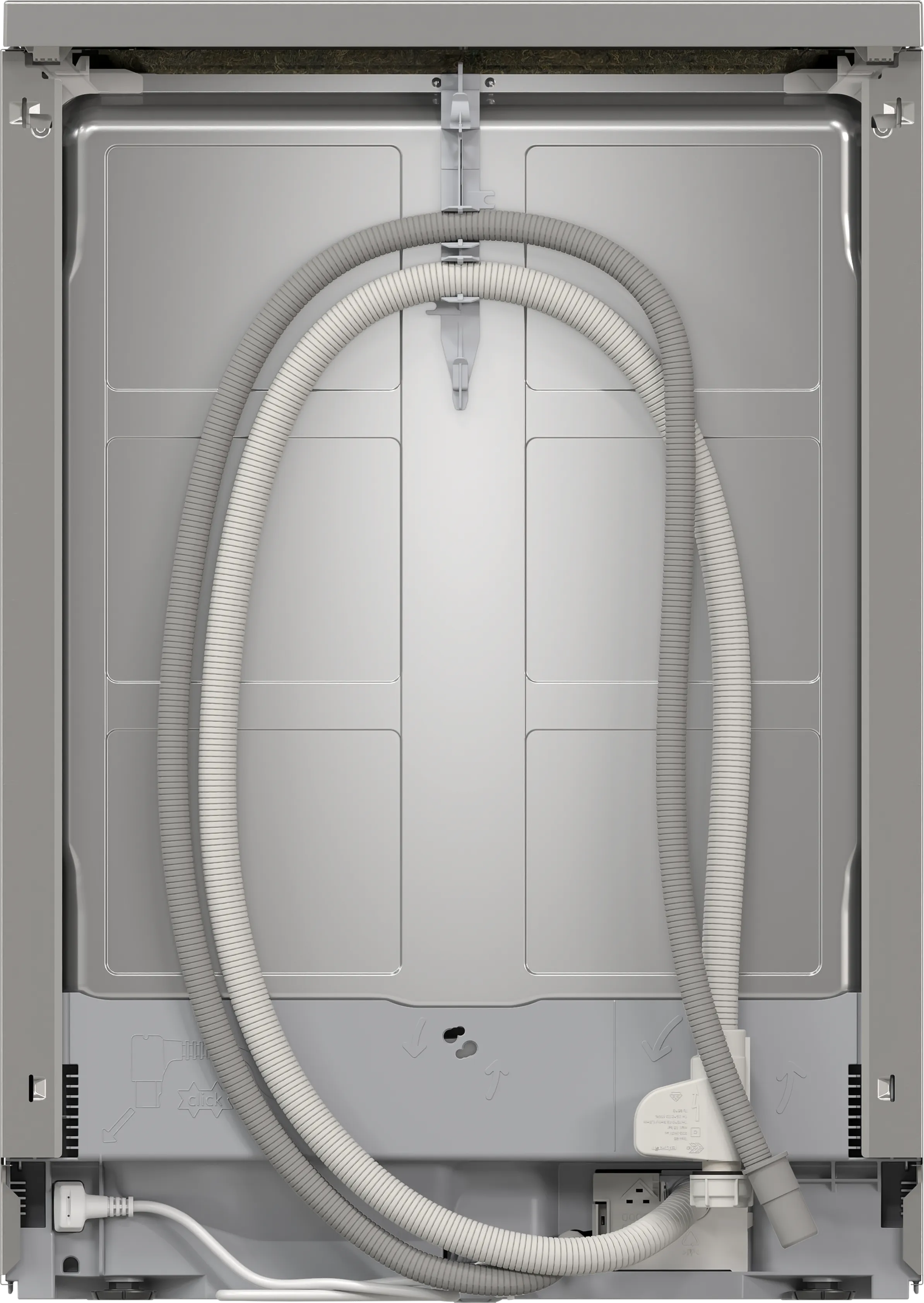 SIEMENS SN27TI00CE iQ700 Free-standing dishwasher 60 cm Brushed steel anti-fingerprint