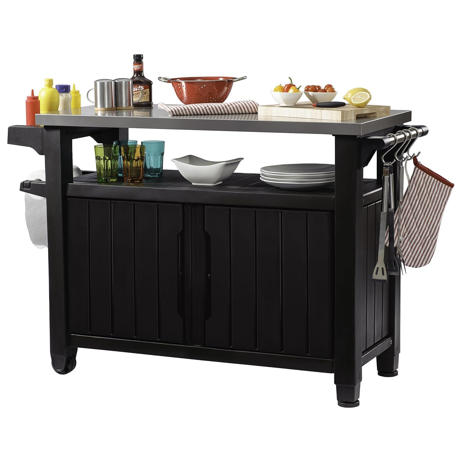 Keter Unity XL BBQ Beistelltisch