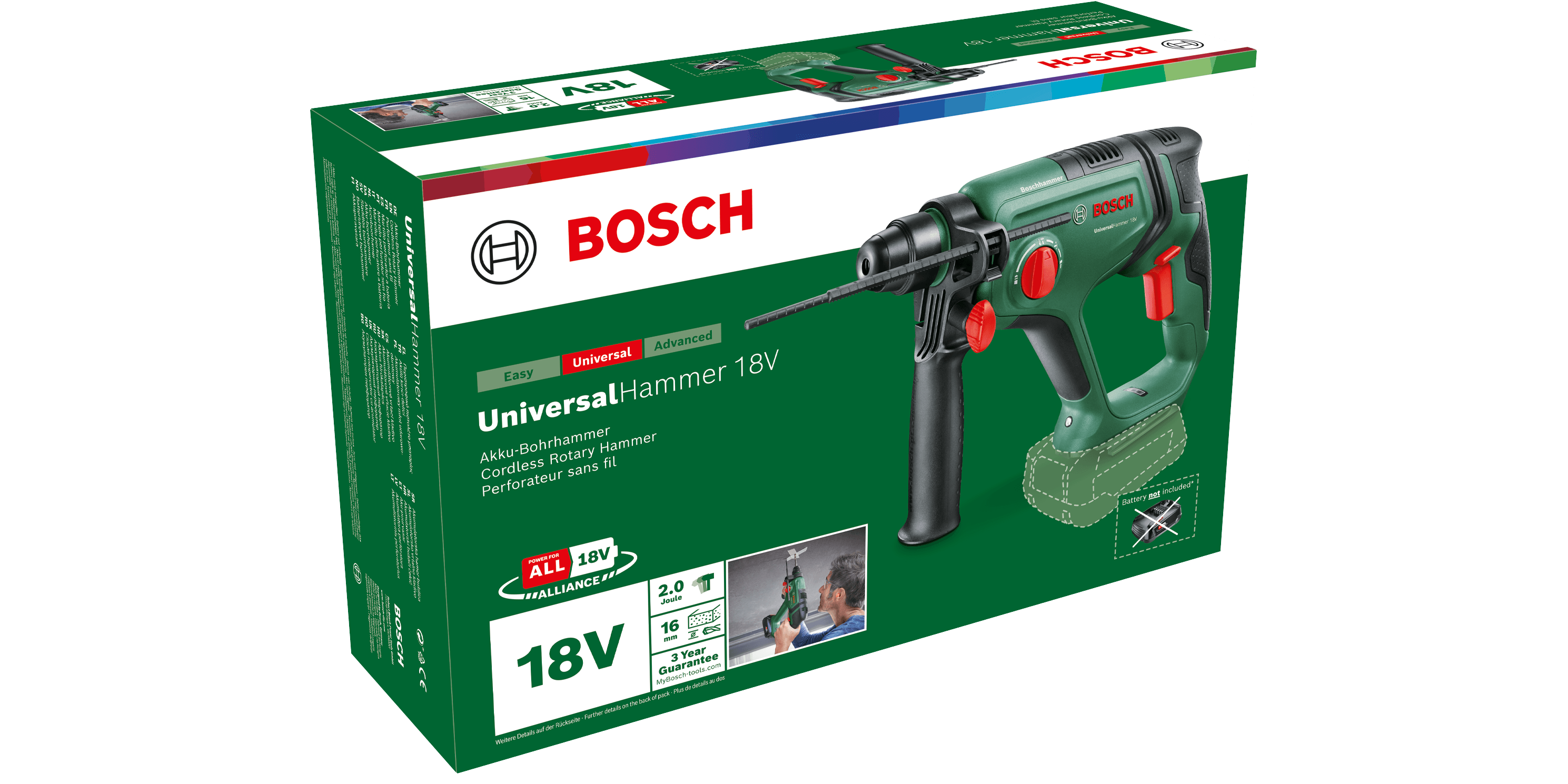 UniversalHammer 18V - Without battery | Without charger