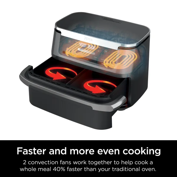 Ninja® Foodi® FlexBasket™ Air Fryer with 7qt MegaZone™