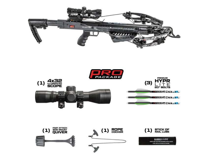 Killer Instinct Burner 415 Crossbow Package - 415 FPS