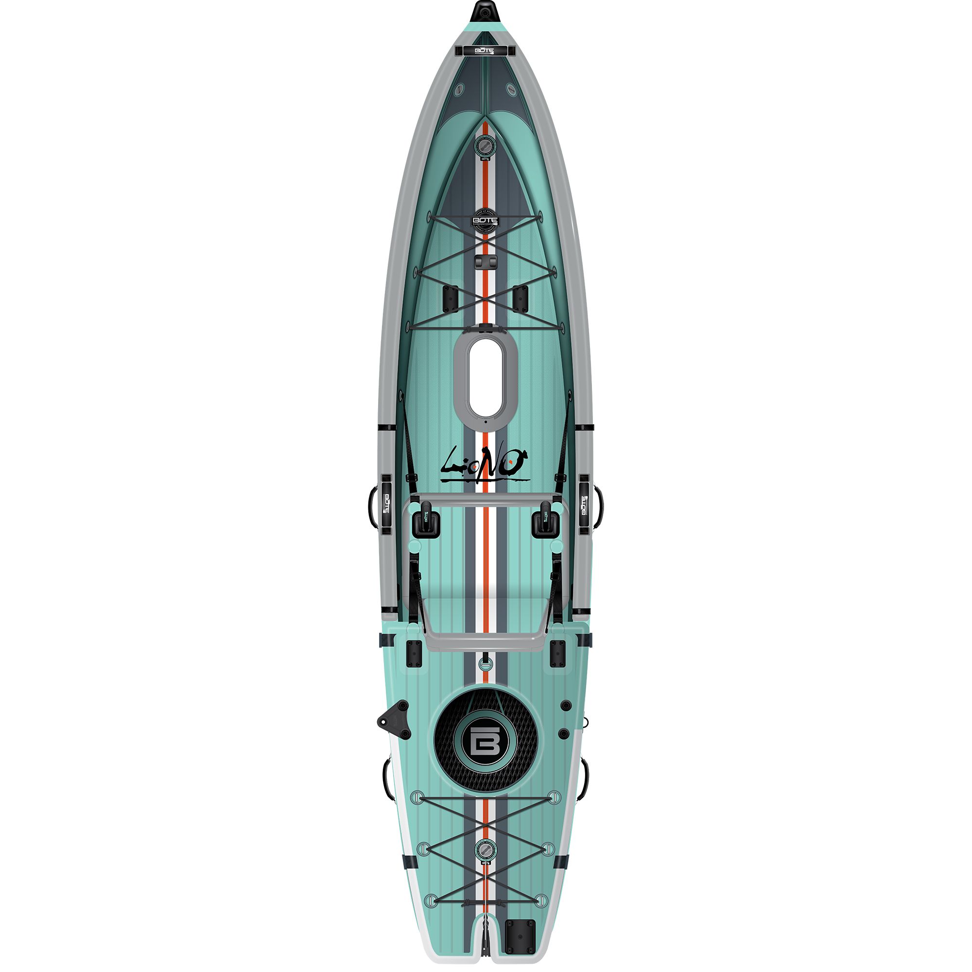 BOTE Lono Aero Pedaling Inflatable Kayak and Stand-Up Paddleboard