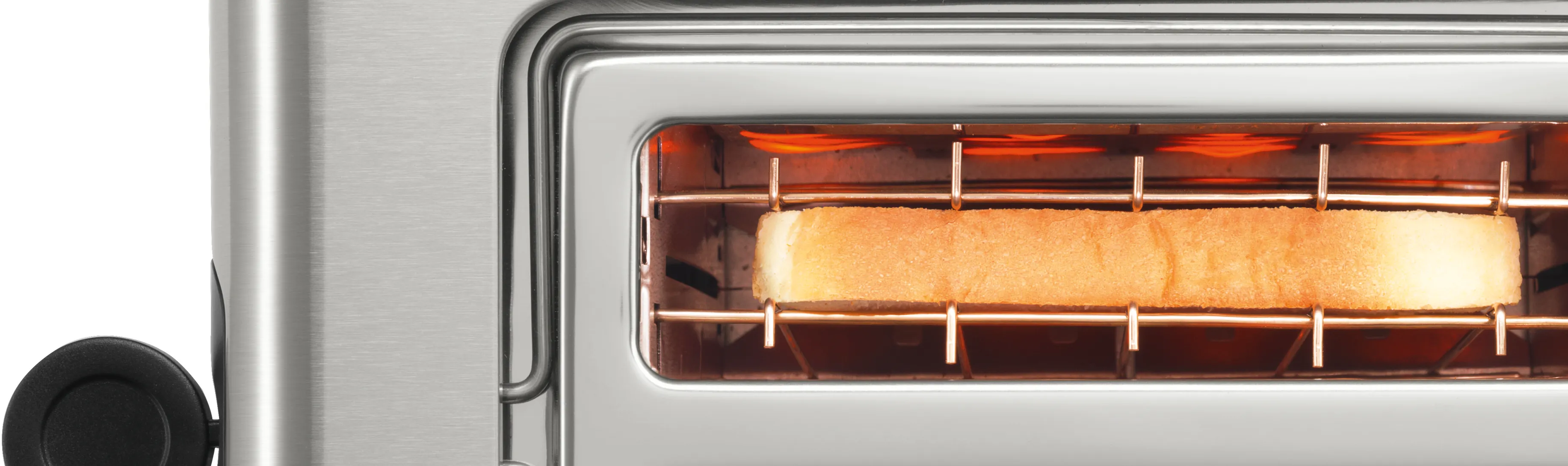 Compact toaster Stainless steel