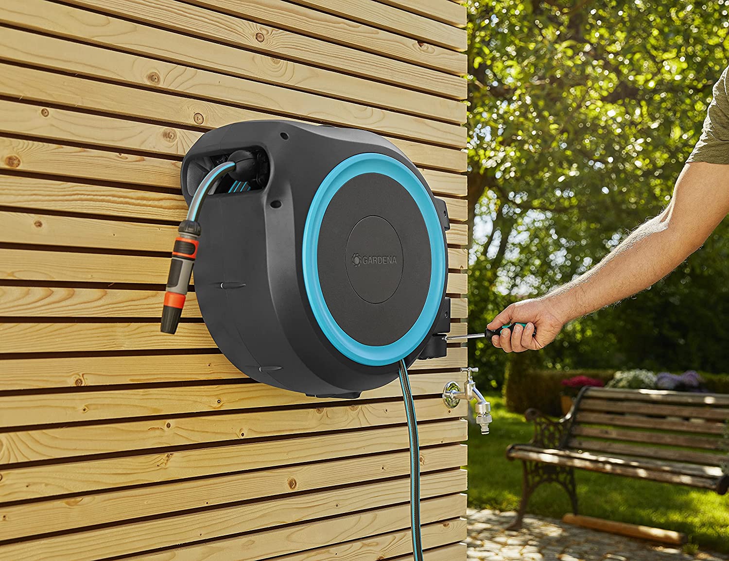 82 Foot Wall Mounted Reel